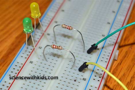 Arduino multiple LED circuit