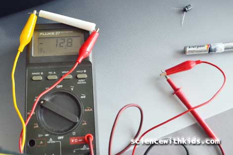 homemade capacitor voltage test