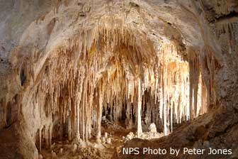 Carlsbad Cavern gypsum