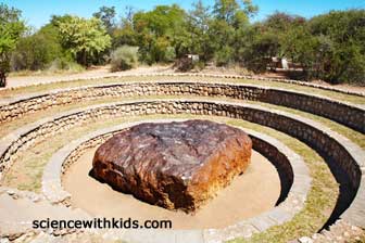 Hoba Meteor - largest meteor found on Earth