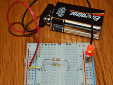 simple LED circuit for kids