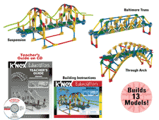 science toy knex bridges