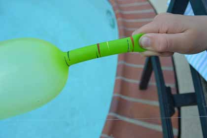 balloon experiment in physics