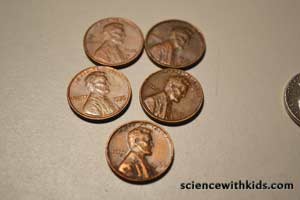 Penny Cola Chemical Oxidation Experiment Science with Kids