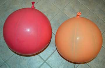 science experiment static electricity balloon