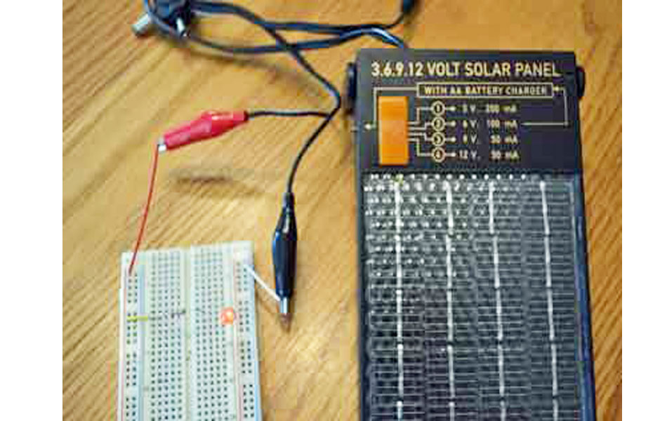 solar led circuit
