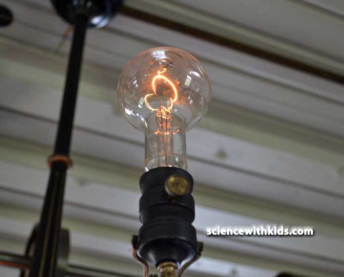 Edison Light Bulb at Greenfield Village