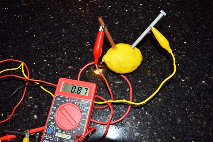 potato battery investigatory project