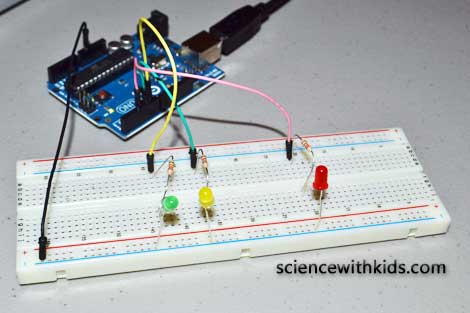 Arduino LED circuit