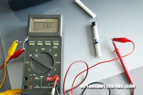 homemade capacitor voltage test