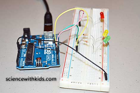 How to Control Multiple LEDs with an Arduino