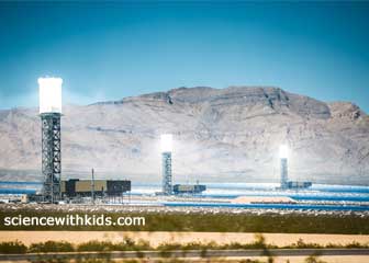 Ivanpah solar power plant- Majave Desert California