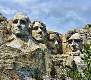 Mount Rushmore granite