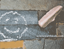 Make sidewalk chalk